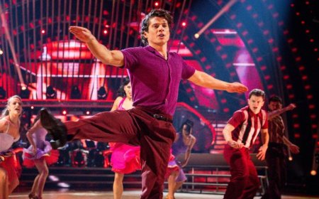 Lewis Cope's lovely final message as he was voted off BBC Strictly Come Dancing