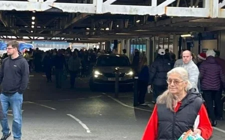 Busy Tesco Evacuated as Emergency Services Arrive