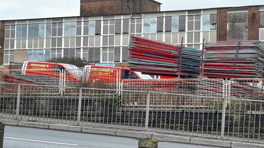 Bulldozers move in as demolition starts at former Daniel James school