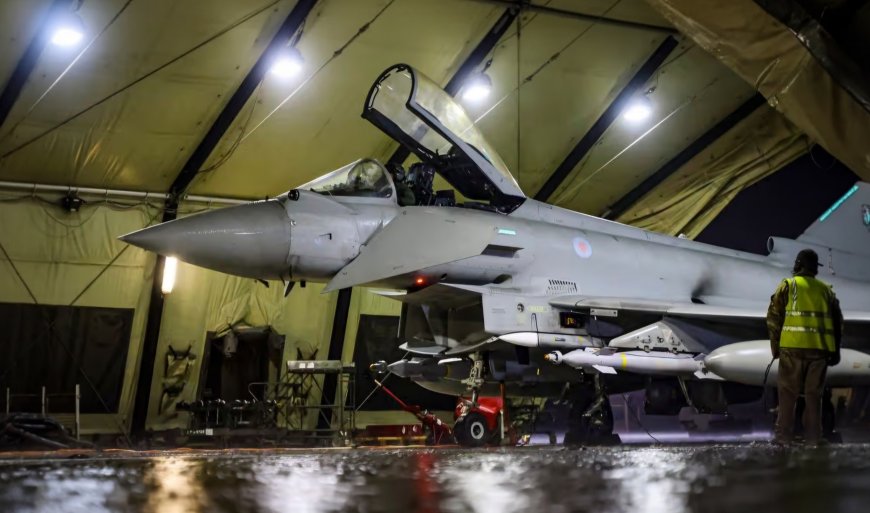 Drone reportedly strikes UK air force base in Cyprus after 'security alert'