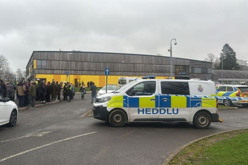 Locked-down Welsh school received second threat via email