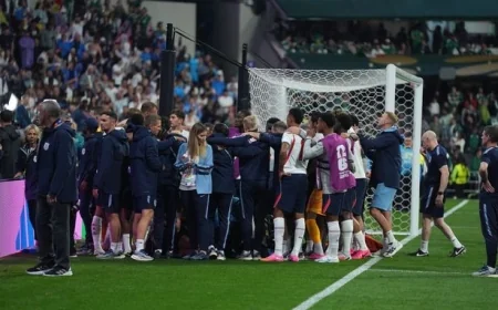 England player left behind in Mexico as World Cup squad fly back to US