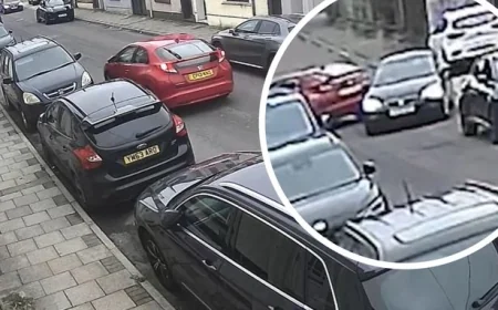 Residents living in fear on Welsh 20mph street where people keep crashing into cars and houses